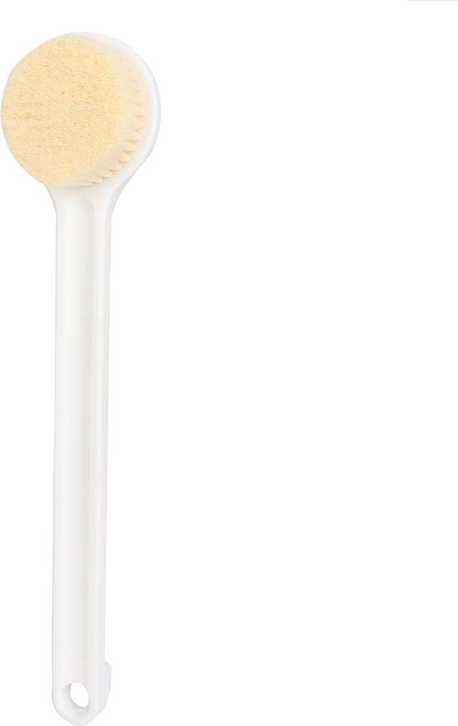 Weiche Badebürste mit langem Griff, umfassende Reinigungsbürste für Dusche und Rücken
