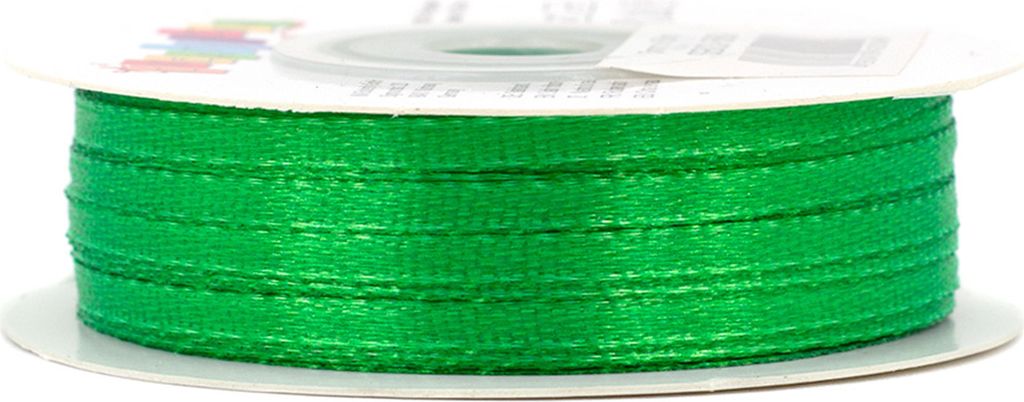 Satinband 3mm x 50m Rolle Grün