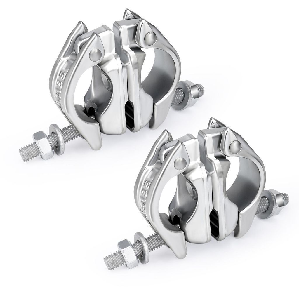 2X 360° 48x48mm Drehkupplung Gerüstschelle Gerüstkupplung Produktbild 