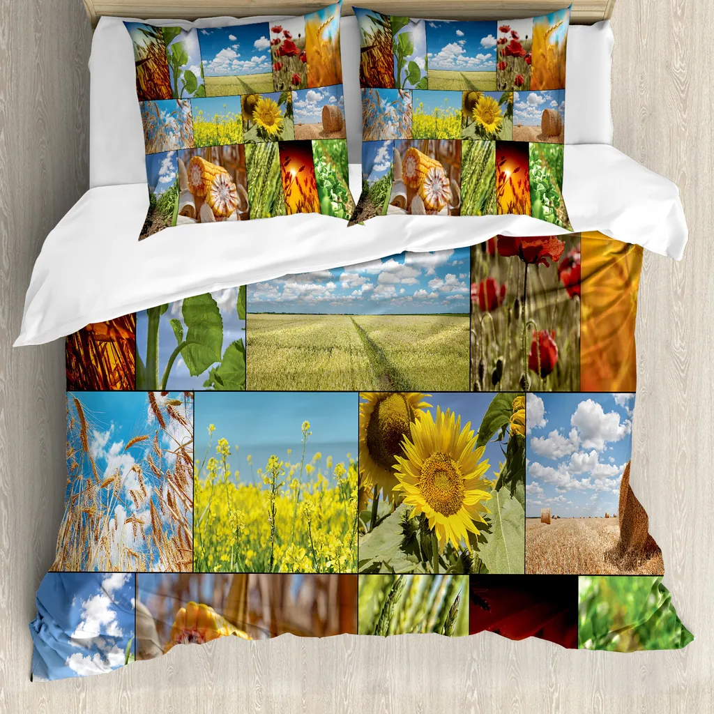 Set Letto Matrimoniale ABAKUHAUS: Antiacaro, Lavabile e Coloratissimo - 1