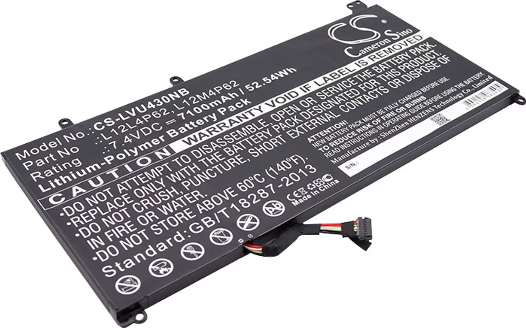 Batterie TECHTEK Longue Durée pour Lenovo IdeaPad U430 Touch 59371574
