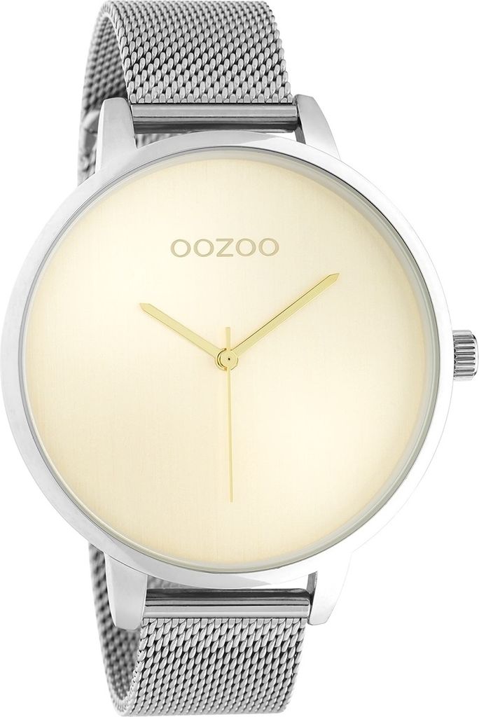 Oozoo Armbanduhr silber Metall Timepieces Damen Analog-Quarzuhr UOC10862