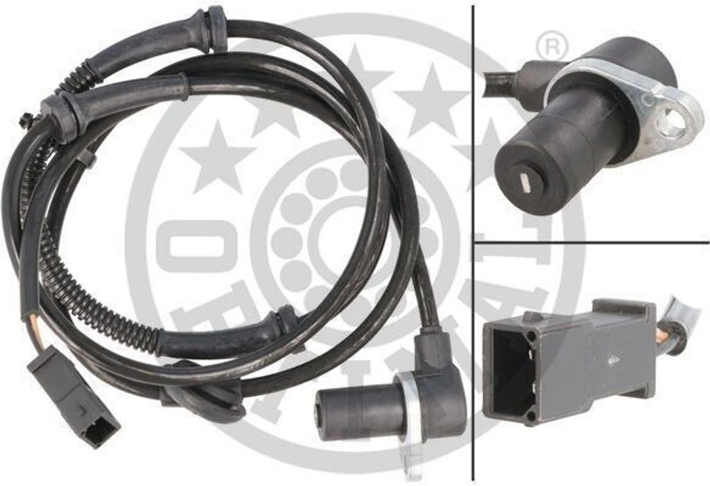 OPTIMAL ABS Sensor Raddrehzahl für AUDI A4 Avant (8ED, B7) Produktbild 