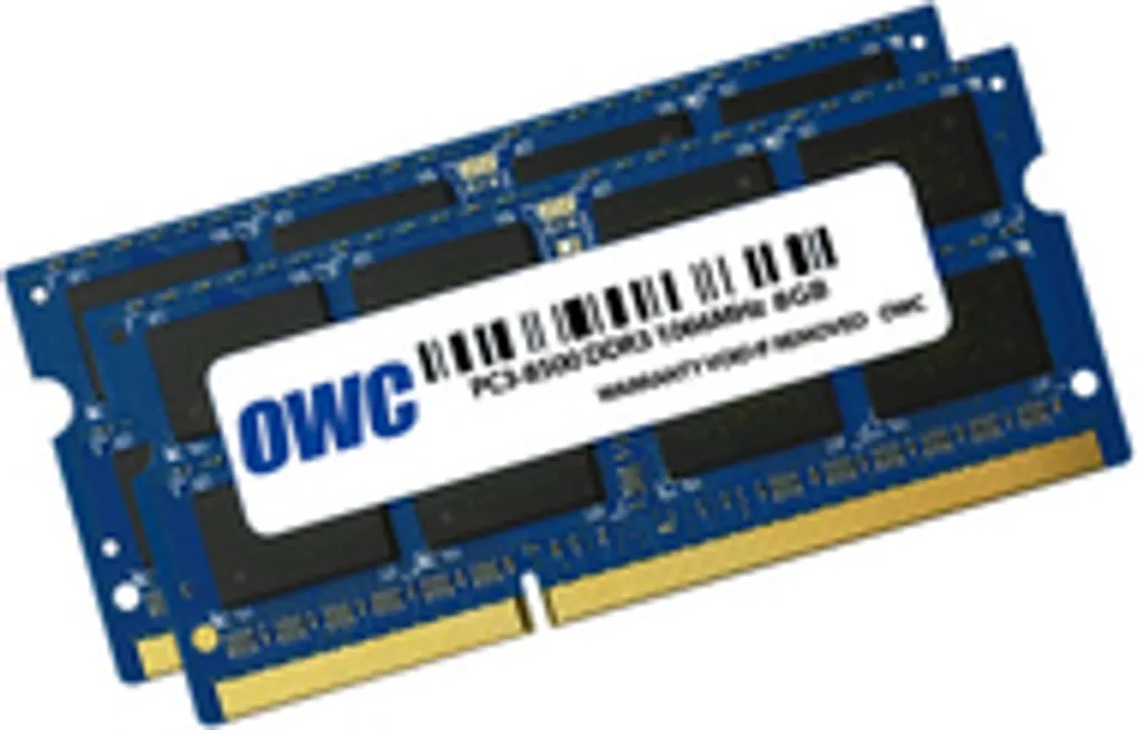 Kit OWC 16GB RAM DDR3 1066MHz PC8500 SO-DIMM per MacBook e Mac Mini