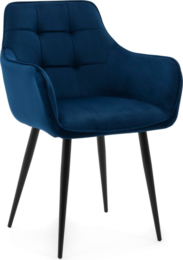 NEW HOME Glamour Stuhl GALLO gespolsterter Esszimmerstuhl Produktbild 