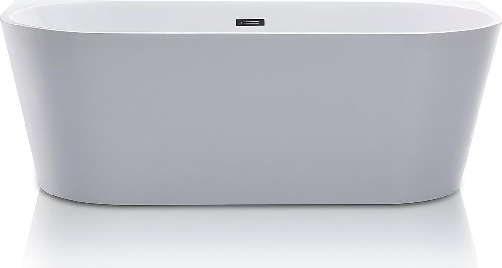 Wandhängende freistehende Badewanne - DIVINA - 200 l - 150 Produktbild 