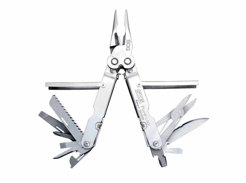 SOG S60 PowerLock Scissors S60N-CP Multitool