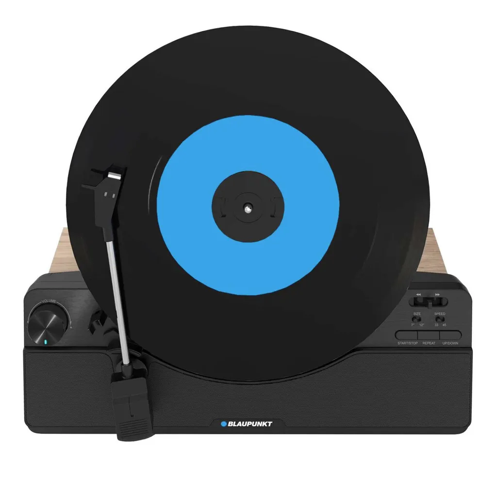 Platine vinyle verticale connectée pour écouter vos 33 tours - 2