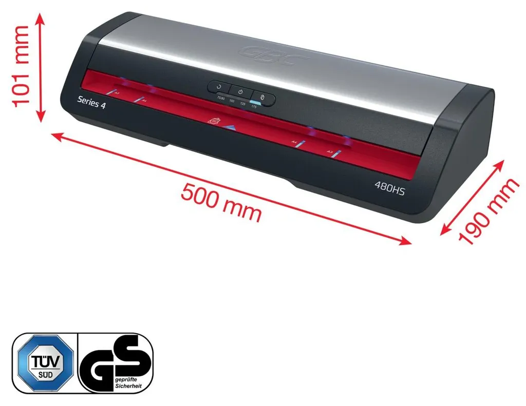 Machine à plastifier GBC 480HS format A3 pour usage professionnel