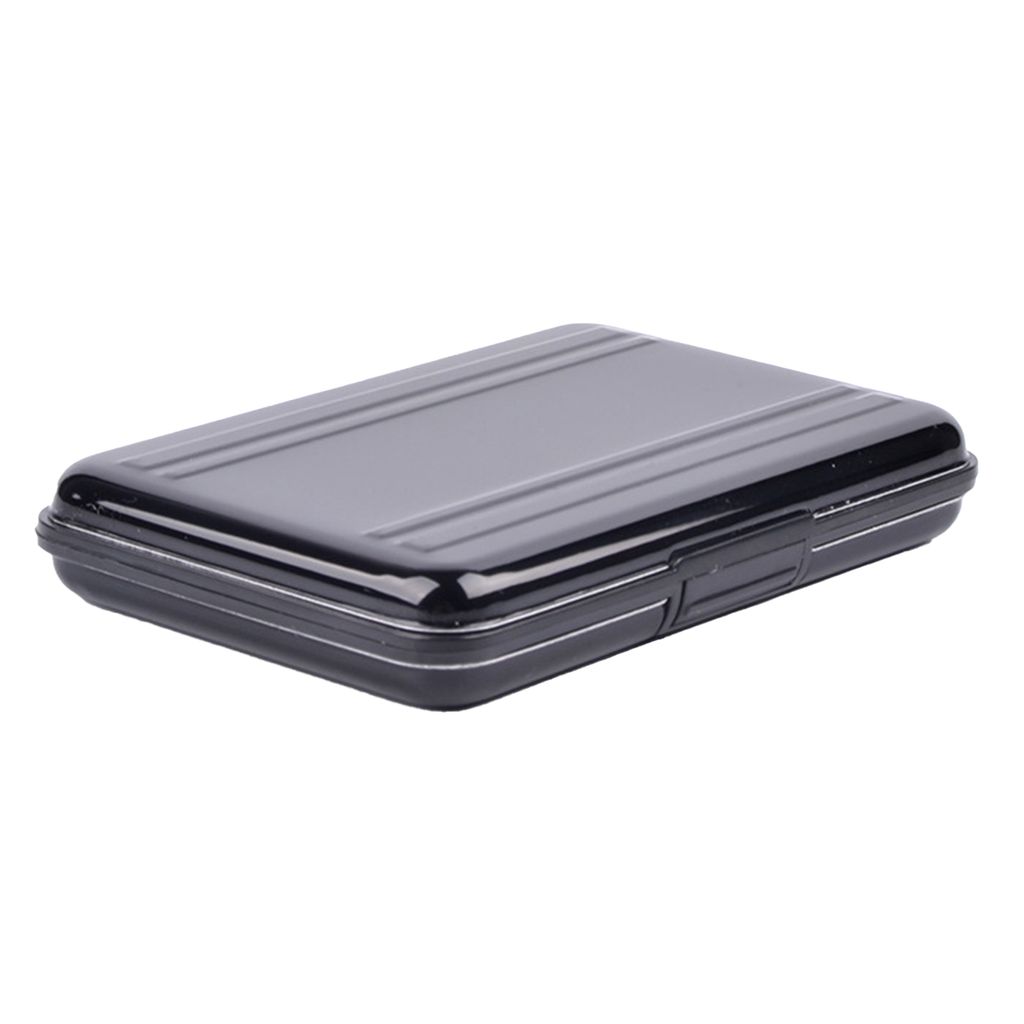 Speicherkartenbox, Anti-Skimming, Anti-Drop, eng anliegender Kartenschnallenverschluss, 8 Kartensteckplätze, SD/TF-Kartenspeicher, Speicherkartenb...