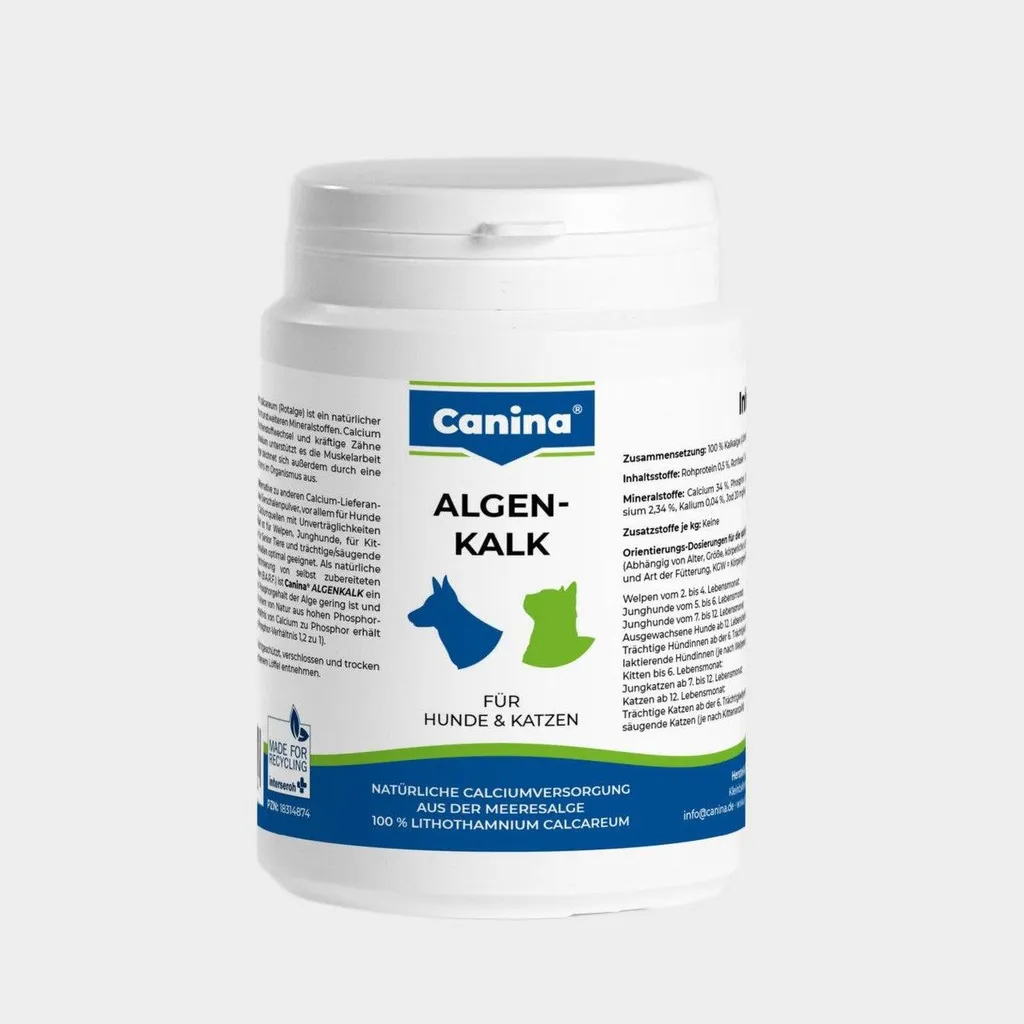 Canina Algenkalk 125g | Calcio per Cani e Gatti | Shop Online