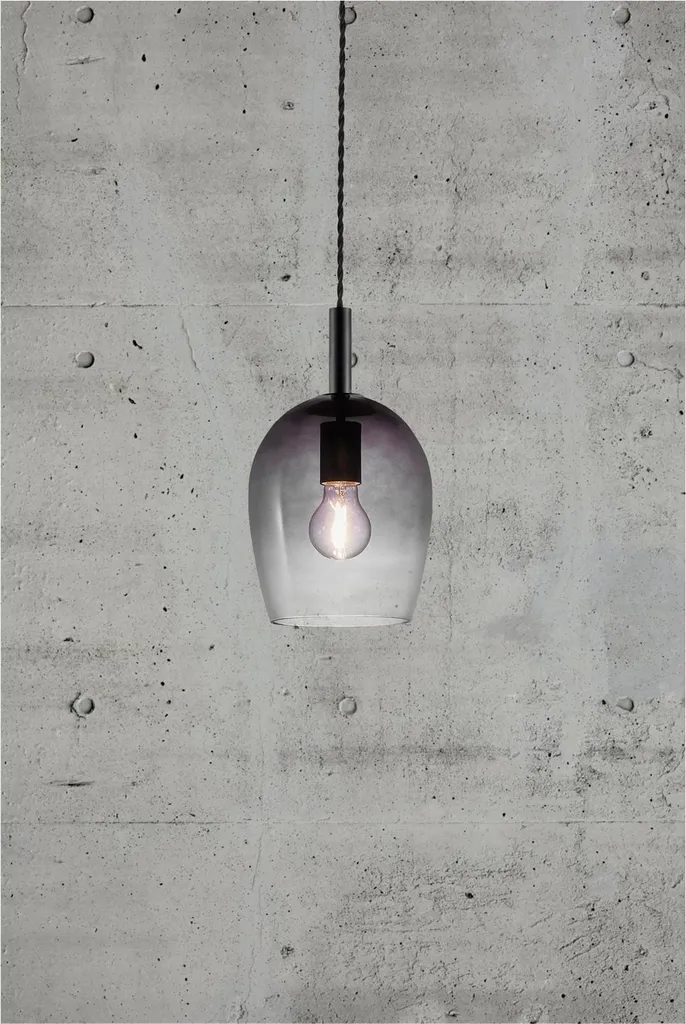 Nordlux Uma Sospensione Vetro Fumé E27 40W - Prezzo Speciale Online - 2