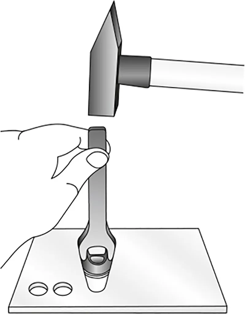 Henkellocheisen, DIN 7200 A, 25 m - 4