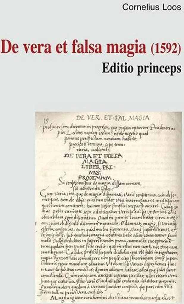 Grimoire ancien De vera et falsa magia 1592 pour collectionneur