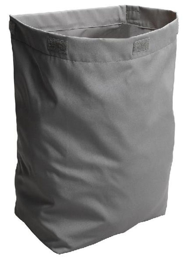 Cesta para ropa Sapho, 310 x 570 x 230 mm, con cierre de Imagen del producto 