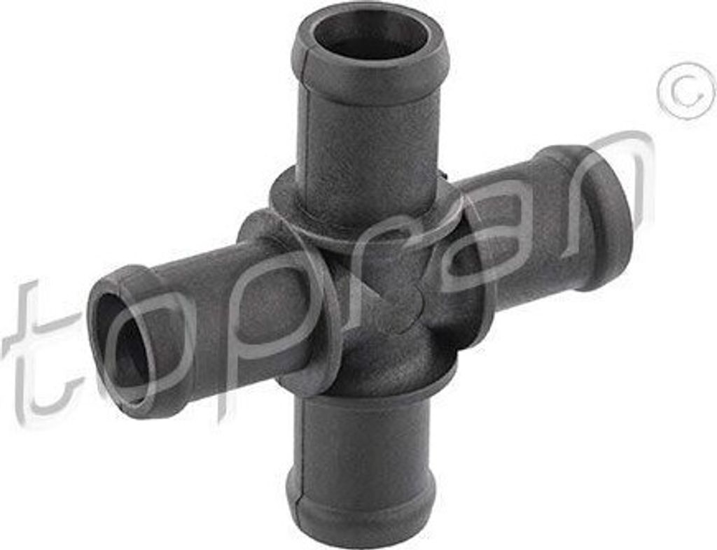 TOPRAN 116 310 Kühlmittelflansch für VW GOLF VI (5K1) Wasserflansch