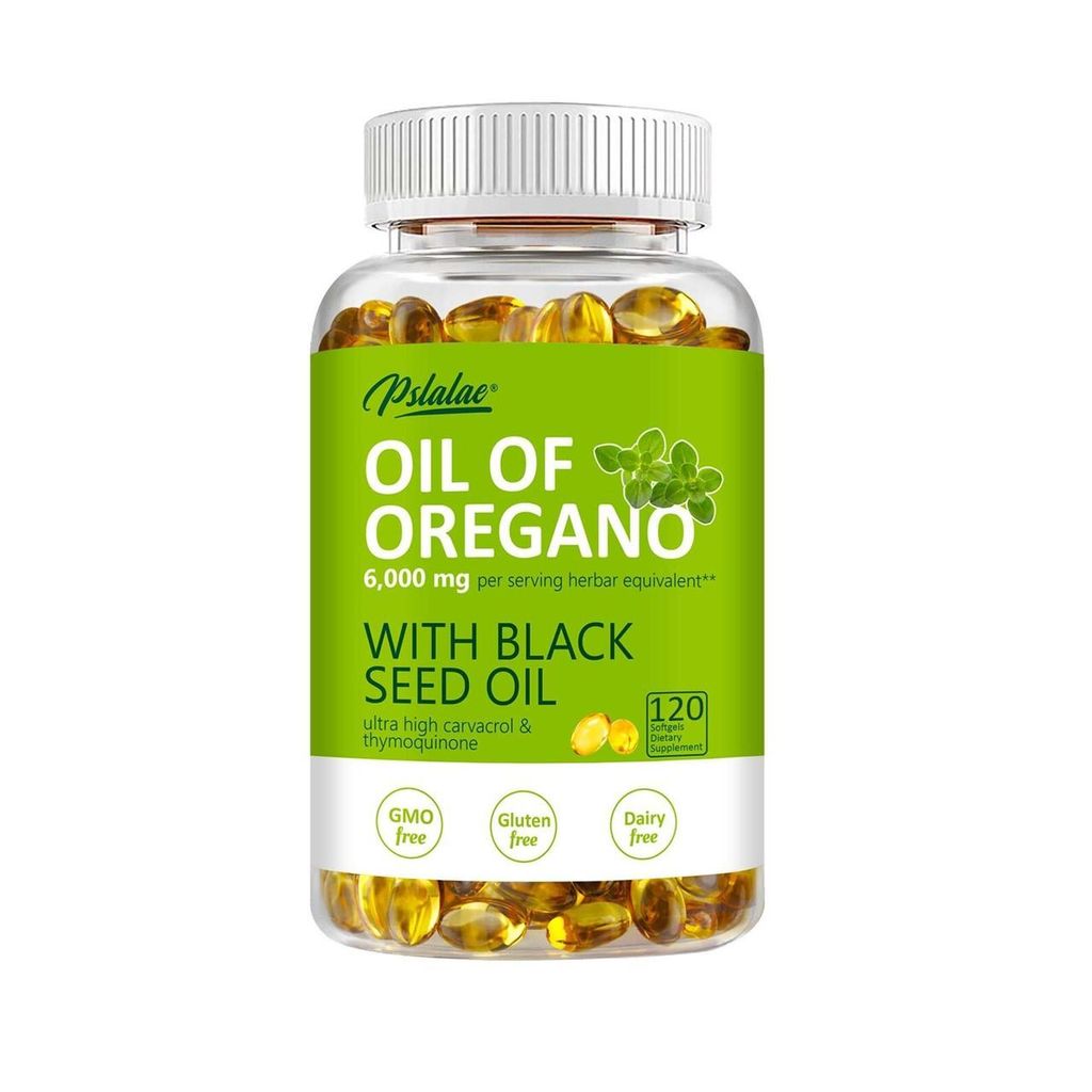 Oil of Oregano with Black Seed Oil (120 Kapseln) Nahrungsergänzungsmittel, Magen, Verdauung, Immunsystem