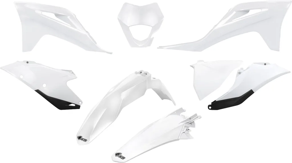 UFO Plast GGKIT703-041 Kit Plastiche Bianco Gas Gas EC 2021-2023