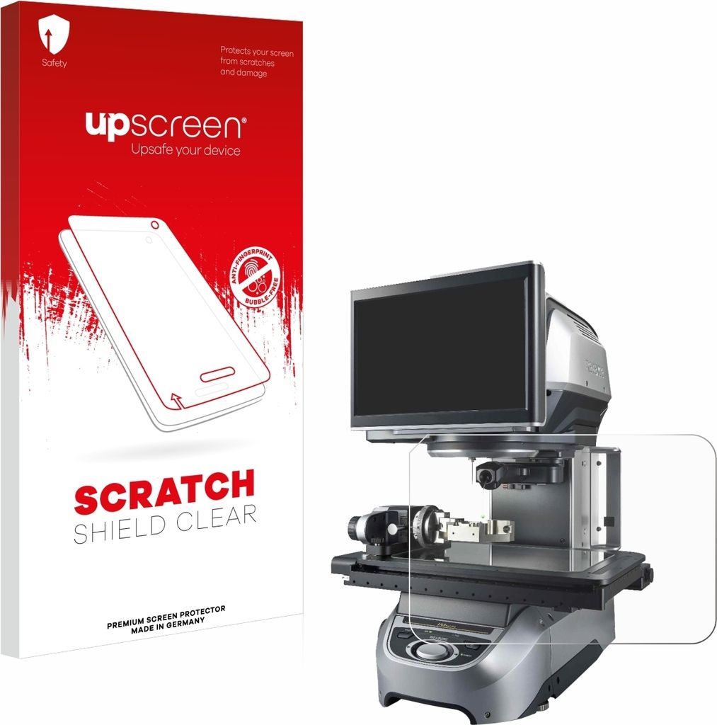 upscreen Schutzfolie für Keyence IM-8030 Glasplatte Displayschutz Displayschutzfolie Folie Klar Transparent