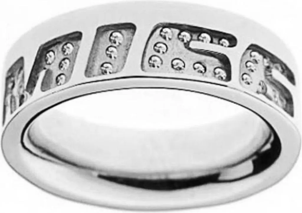Regalo Donna Ideale: Anello Miss Sixty WM10908A Misura 14 Acciaio