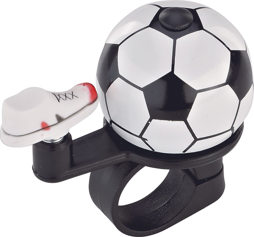 Prophete 5056 Glocke mit Alu-Deckel, Motiv "Fußball" Produktbild 