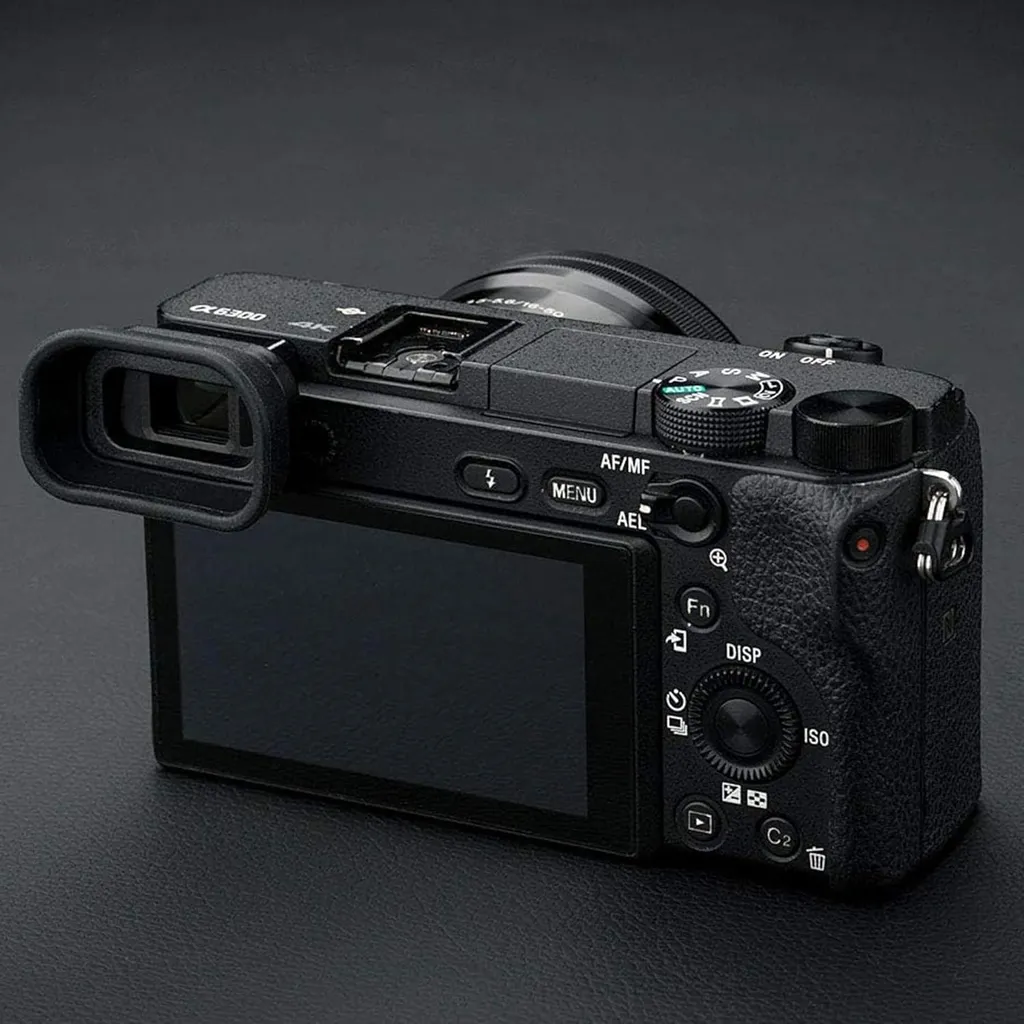 Visière de Viseur pour Sony A6000 et NEX-7 en Silicone Souple - Lot de 2