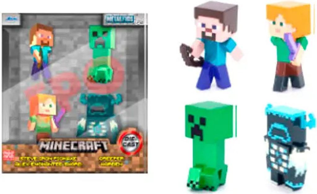Jada Minecraft 4-Pack 2,5  Figures           253262001 Produktbild 5