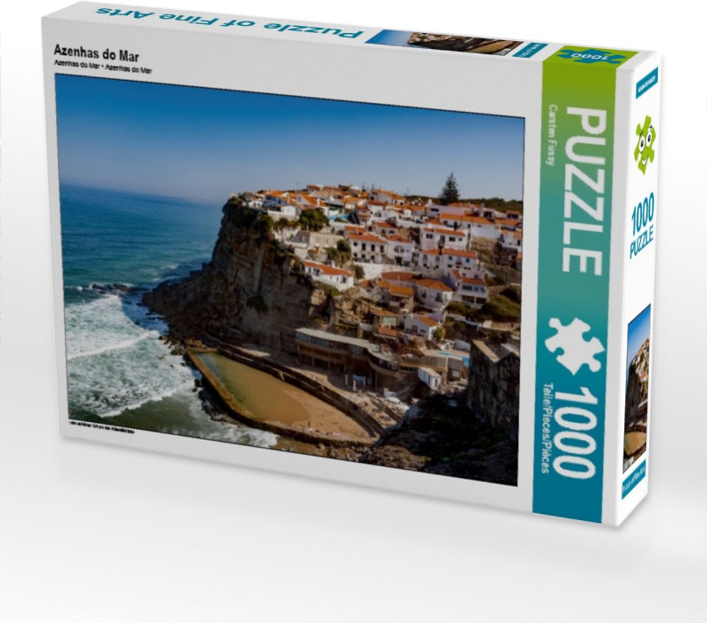 Calvendo Azenhas do Mar 1000 Teile Puzzle quer 640x480mm, Fussy Carsten; 7461932