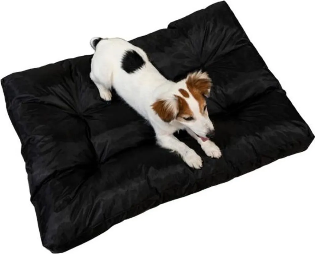 Letto per cani BANANAIR 90x65x10 cm Nero | Cuccia Idrorepellente Morbida