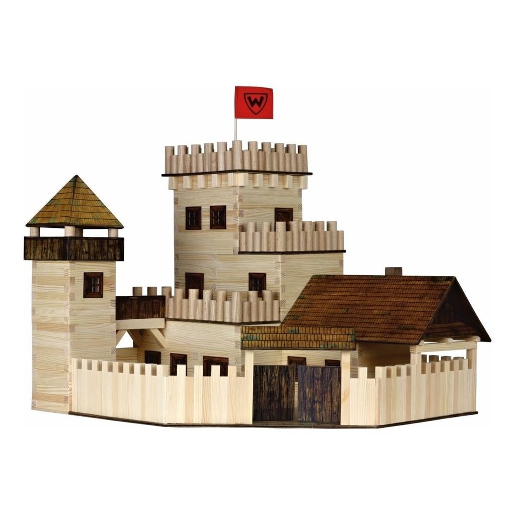 Walachia Burg Holz Modellbauset Modellbahn Spur 1/ LGB 1:32 Produktbild 