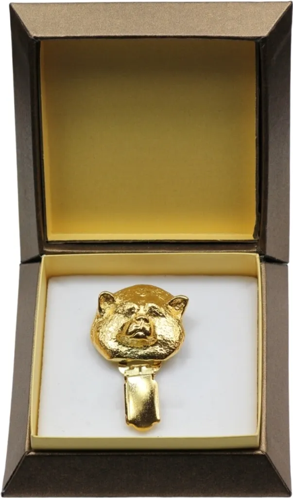 Spilla Akita Inu Oro Art-Dog - Simbolo di Lealtà per Esposizioni Canine