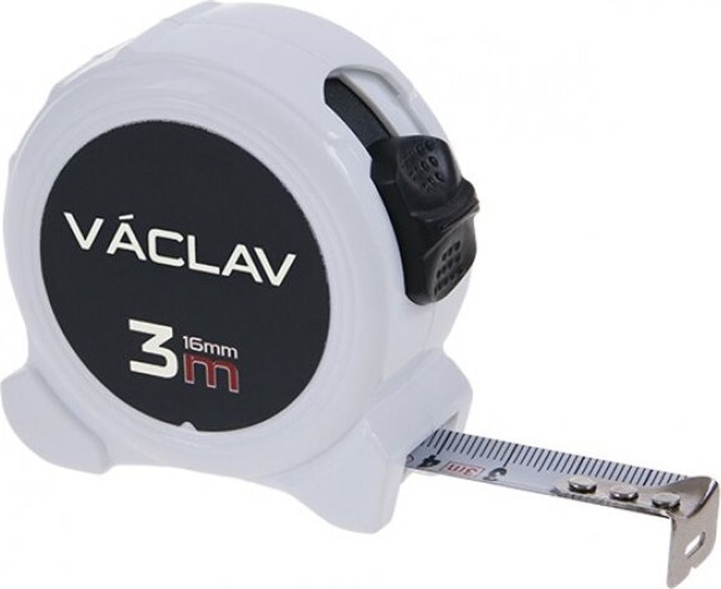 Abrollband VÁCLAV CE, 3 m, weiß, FESTA Produktbild 