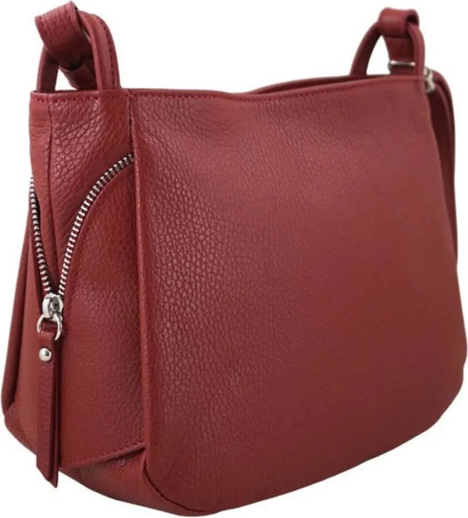 Barberini's Sacs 9461356486 - Sac à Main en Cuir Italien Noir Élégant