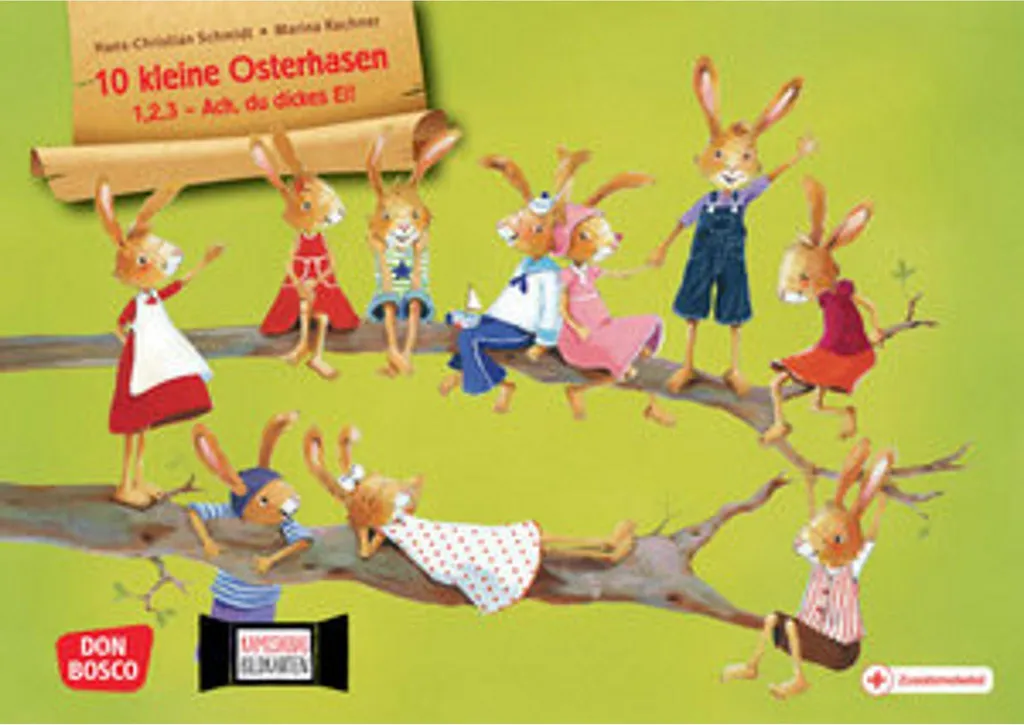 Kamishibai 10 petits lapins de Pâques : Captiver un groupe d'enfants facilement