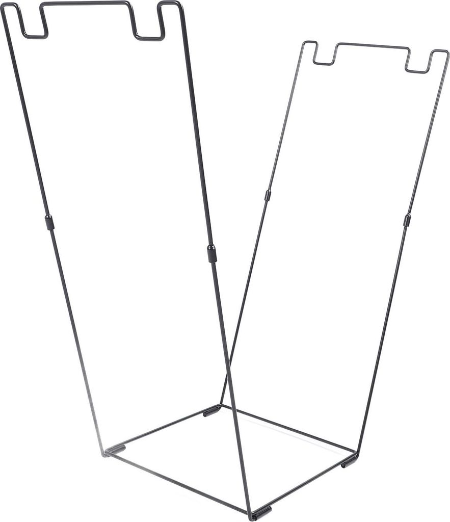 Laubsackständer aus Kohlenstoffstahl, tragbar, 30-45 Gallonen, Gartenmüllsackhalter