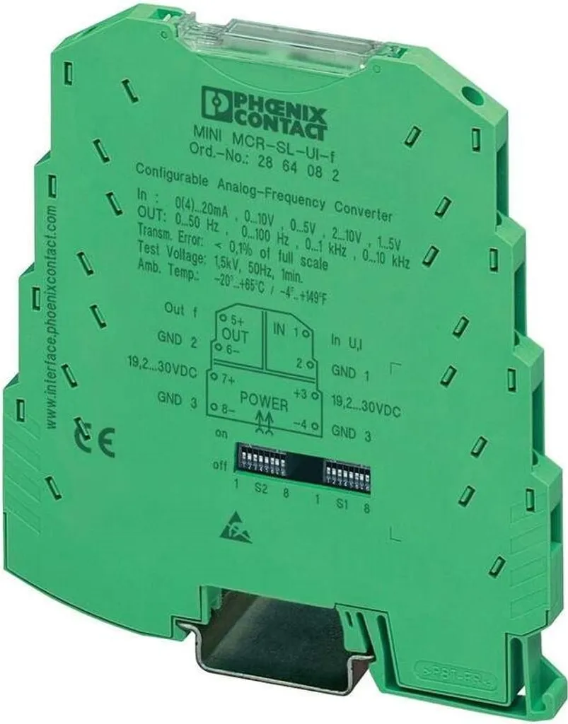 Éliminez les bruits de mesure avec le convertisseur MINI MCR-SL-UI-F