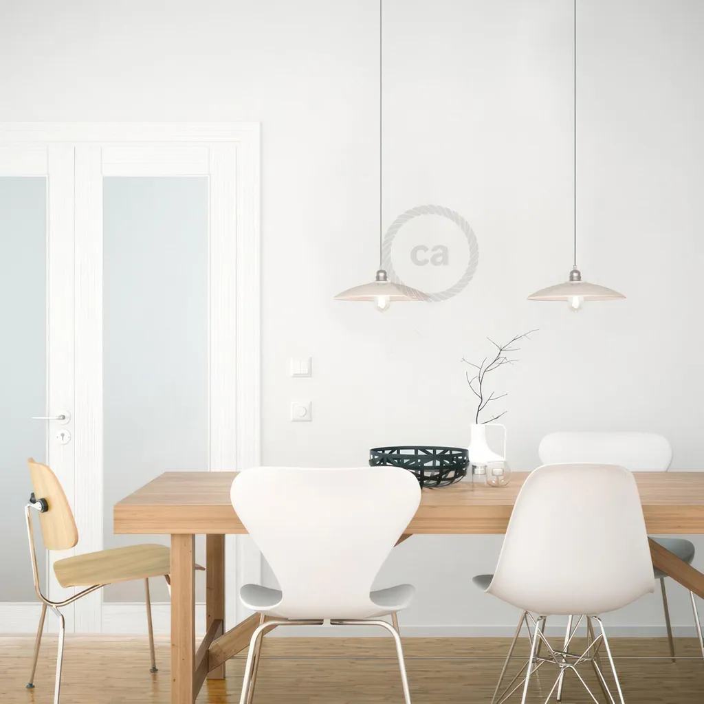 Abat-jour en céramique italienne haute qualité pour lampe suspendue DIY - 2