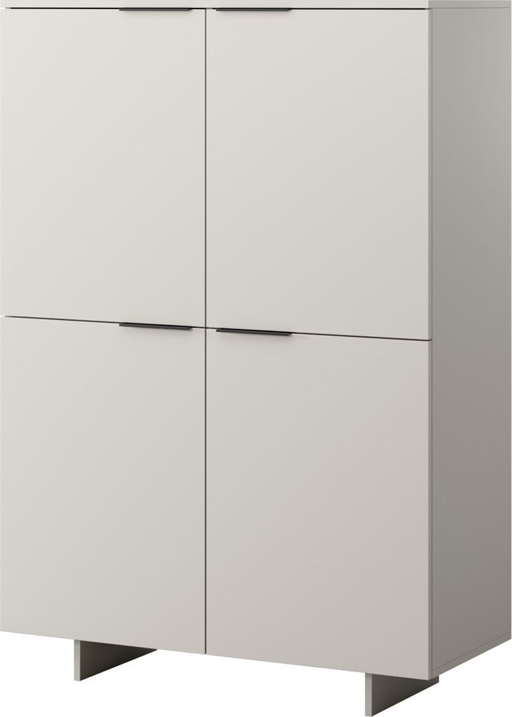 Kommode Beistelkommode MALME 4D sandbeige