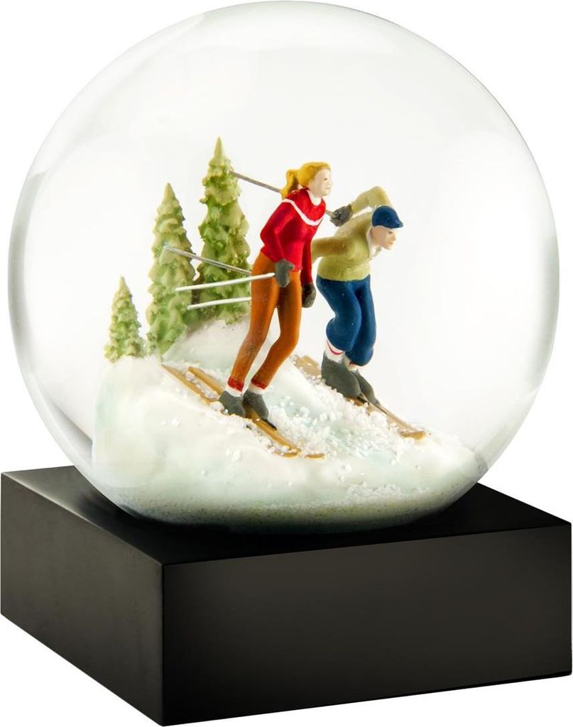Cool Snow Globes Schneekugel Skiers Produktbild 
