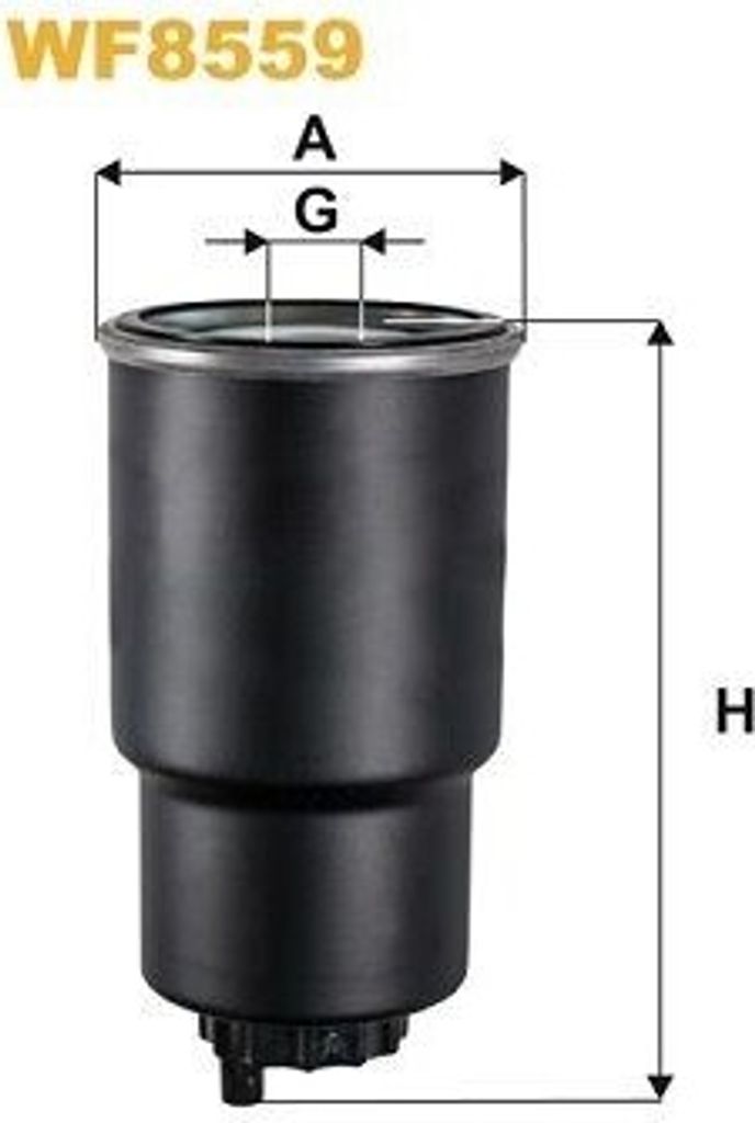 Kraftstofffilter WIX FILTERS WF8559 für MAZDA CX-3 (DK) Produktbild 