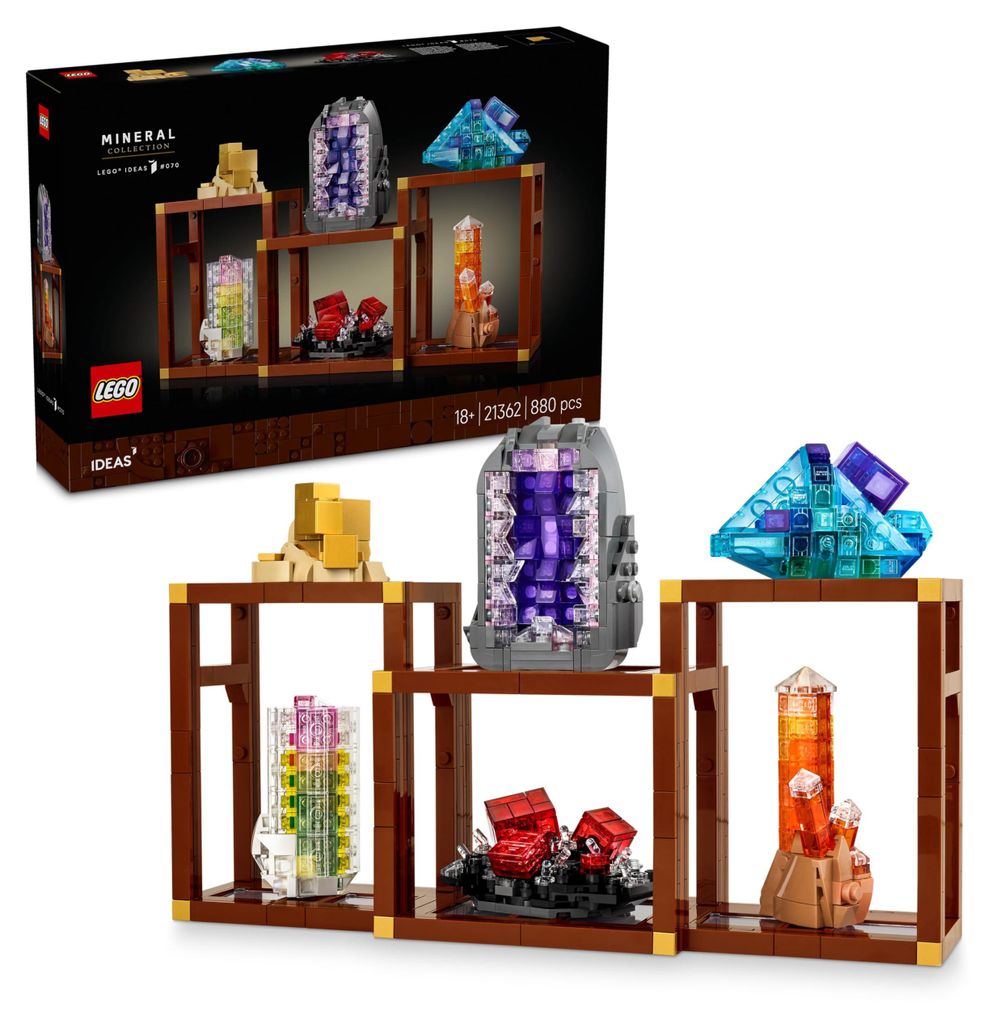 LEGO Ideas Collection minérale 21362 Image du produit 