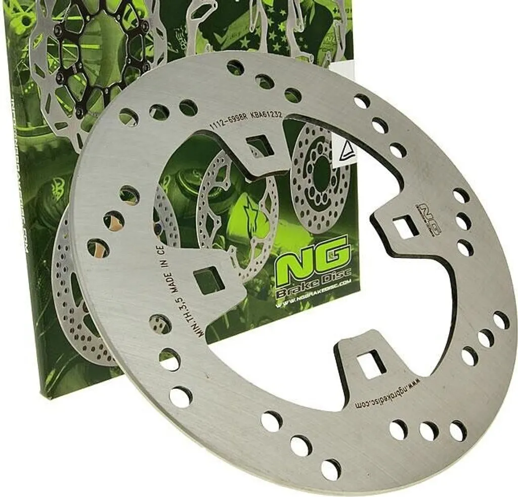 Disque de frein arrière NG 1112 (200x76x4mm) 4 trous - KTM SX/XC 450/525