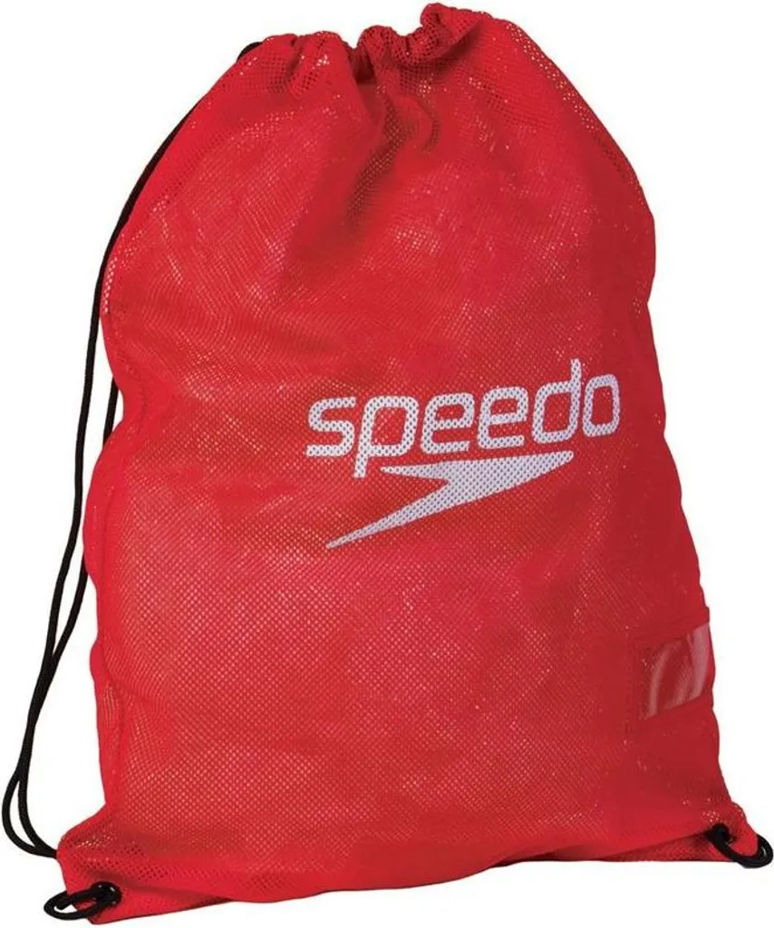 Sacca a Rete Speedo Equipment Red - Accessorio Training Nuoto 35 Litri