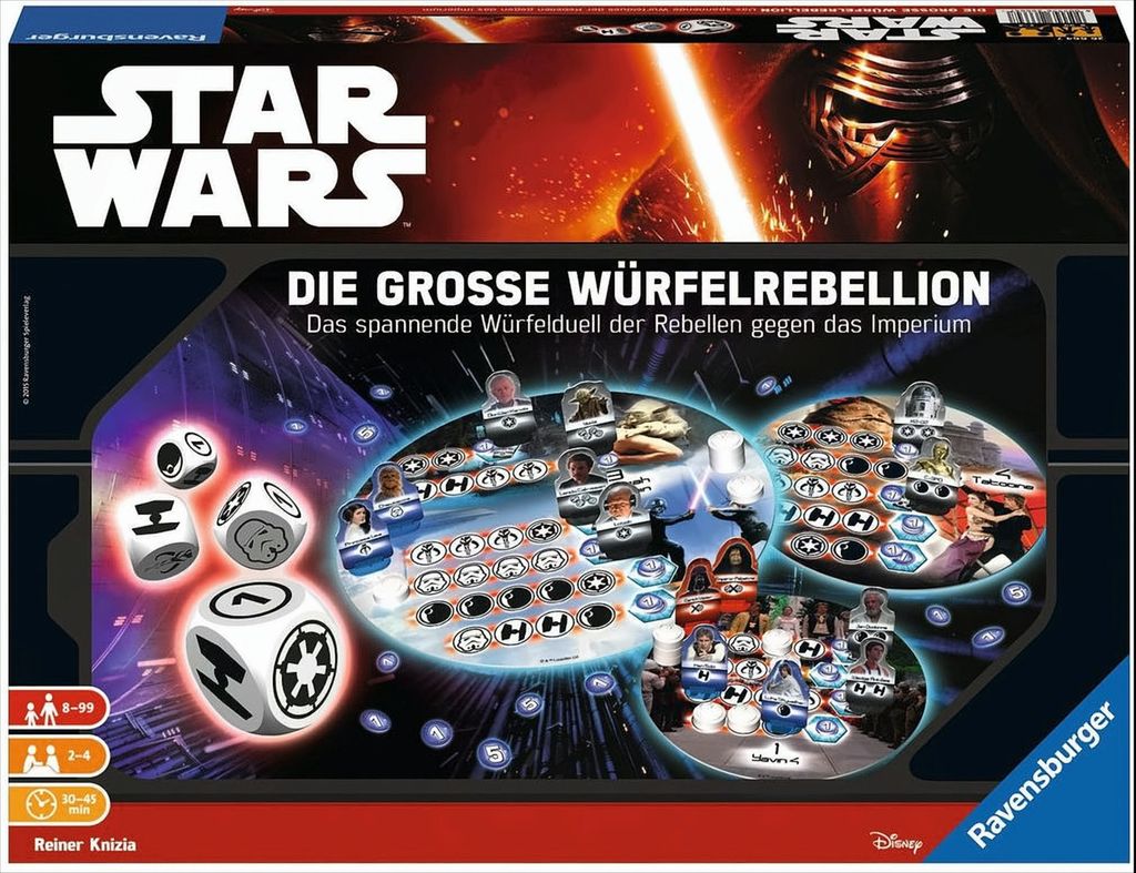Ravensburger Star Wars: Die große Würfelrebellion