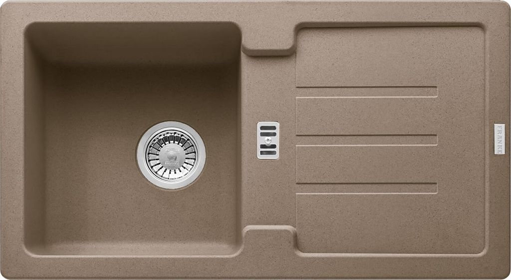 Franke Spüle STRATA STG 614-78 Cashmere mit Excenterventil Produktbild 