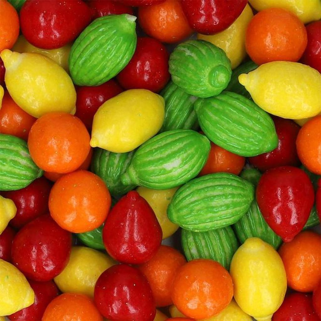 Caribbean Fruit Mix Bubble Gum 1kg Produktbild 