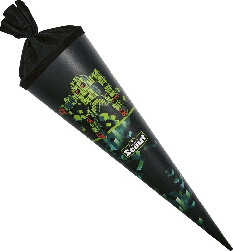 Scout Schultüte 70 cm rund Cubes Produktbild 