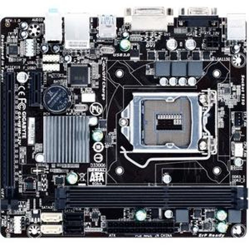 GIGABYTE GA-H81M-S2V, Intel, LGA 1150 (Socket H3), Intel Celeron , Intel Pentium , i3-4xxx, i5-4xxx, i7-4xxx, DDR3-SDRAM, 16 GB