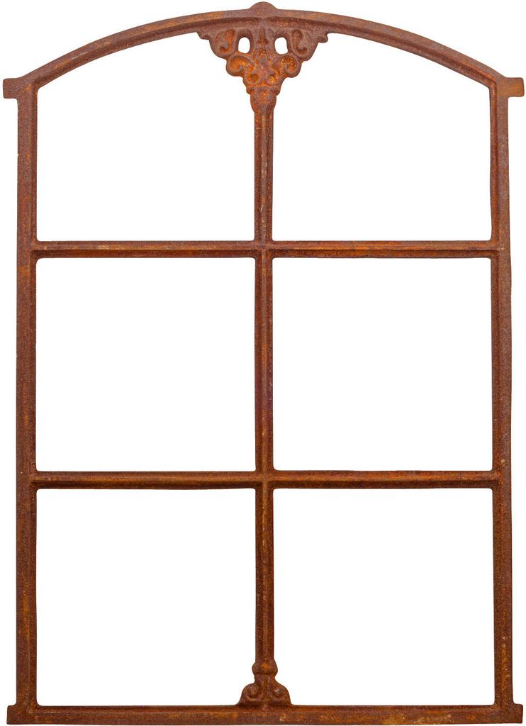 Fenster Rost Stallfenster Eisenfenster Scheunenfenster Eisen 75cm Antik-Stil a3