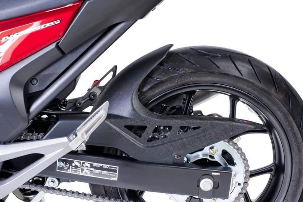 Garde-boue arrière Puig Noir ABS résistant pour Honda NC700X et S